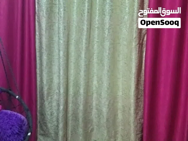 برداي عدد اتنين للبيع لشباكين كل برداي لشباك مترين بمتر بسعر البلاش  البردايتين بسعر 12دينار