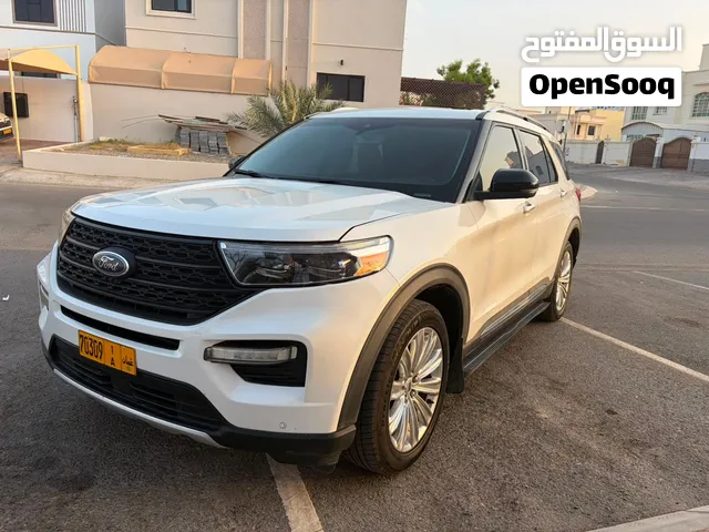 فور إكسبلورر.. ليمتيد 2020 السيارة نظيفة وبحالة ممتازة Ford Explorer..  4 selnder turbo