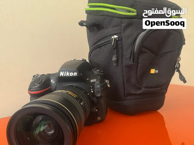 Nikon D810 Full-Frame DSLR + Nikon 24–70mm f/2.8G ED Lens + Camera Bag