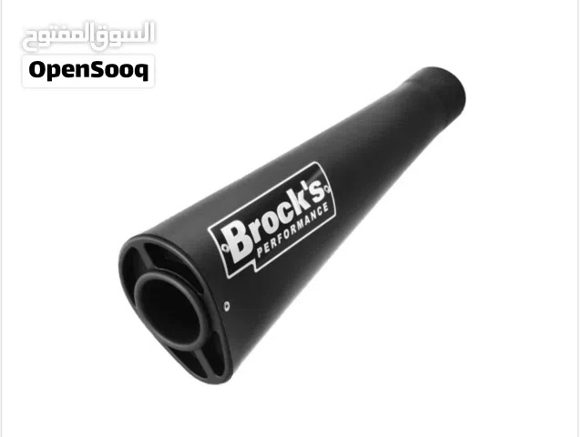 Motorcycle Muffler Exhaust Brock's Performance Black for Suzuki GSXR1000 - 875203