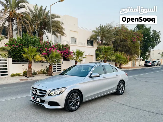 *MERCEDES C 200* *Bahrain Agency* Model -  2018 Km - 90 k km Engine -  2.0L Color – Silver  *Registr