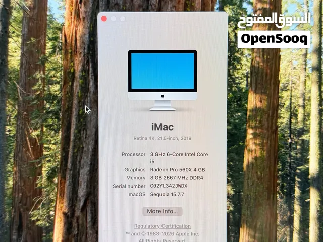Apple iMac 21.5 Retina 4K (2019) – Excellent Condition