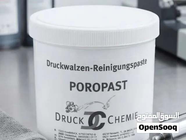 معجون تنظيف رولات الطباعة Druck Chemie Poropast