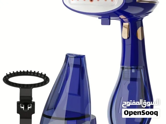 مكواة بخار جديدة 100% للبيع، لونها أزرق  ما انستخدمت أبداً ولسه بكرتونتها الأصلية