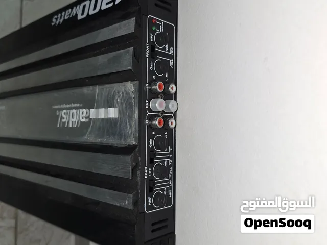 مضخم صوت للسيارة مستخدم نظيف جدا سبب البيع التحديث مش اكثر