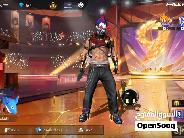 حساب فري فاير prime 5 free fire