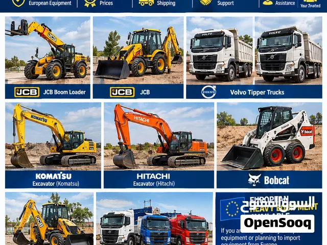 HEAVY EQUIPMENT IMPORTING FROM EUROPE