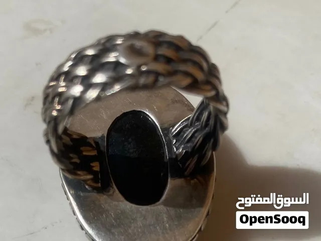 ساعات وخاتم فضة
