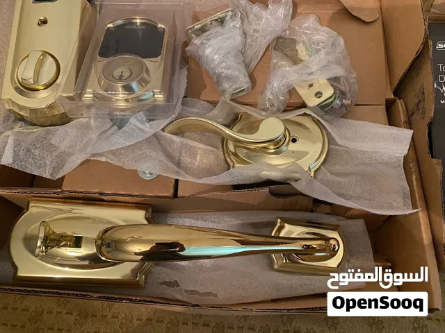 قفل باب ذكي Schlage Connect Smart Deadbolt + مقبض ويد الباب