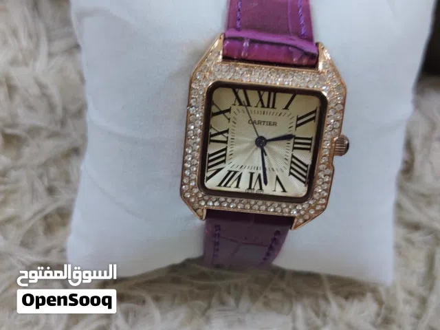 ساعة كارتير جلد كولتي عالي تقليد