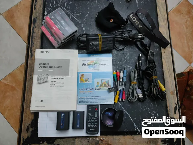 كاميرا فيديو سوني هاندي كام موديل trv285e صنع في اليابان بحالة ممتازة لايوجد بها خدوش ابدا