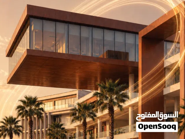 محلات تجارية في موقع قوي جدا بالحيل على خط اول من البحر متبقي عدد قليل في مشروع ايقوني واقساط مريحة