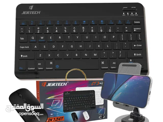 keyboard + mouse + stand phone