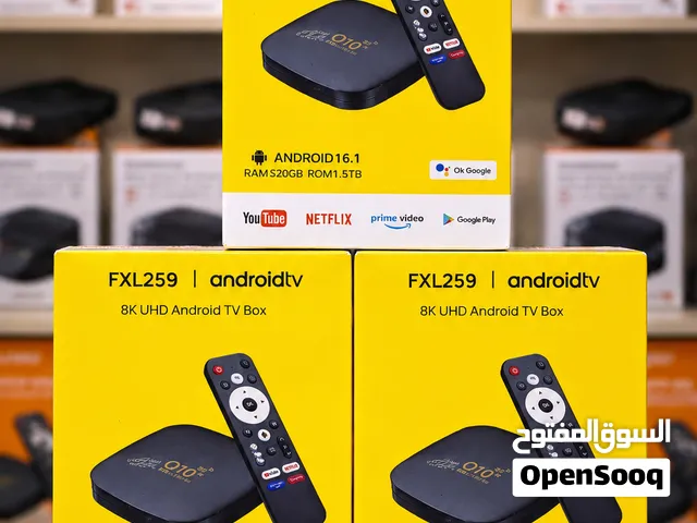 Smart Android TV Box – 10K Ultra HD Netflix  YouTube  Google Play