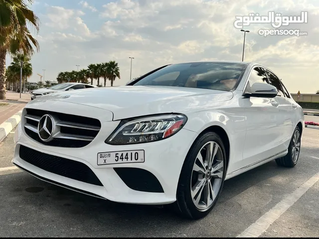 سيارة مرسيدس c300  ايجاري شهري باقل ضمان مخالفات فقط 5000 درهم شهريا  C300 car  for monthly rent