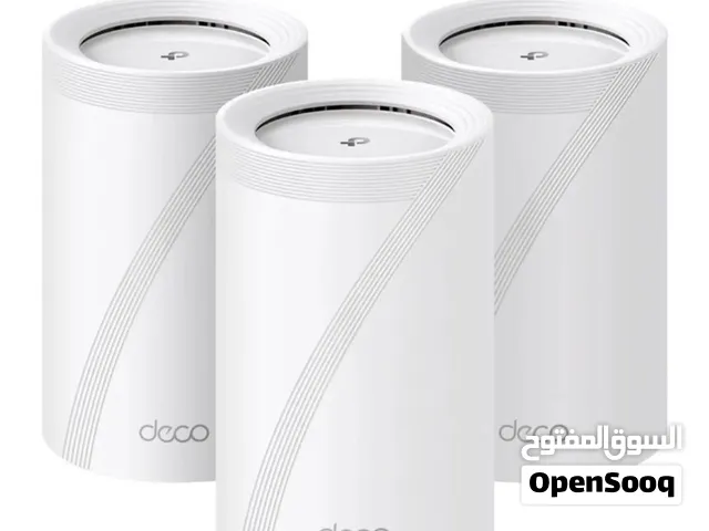 للبيع راوترات ميش  tplink Deco BE11000 PRO Wifi 7 3 قطع وممتازة للأجهزة والألعاب الثقيلة