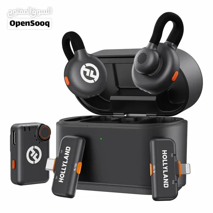 Hollyland Lark M2S Ultimate Combo (Camera RX+Lightning RX) Wireless Lavalier Microphones