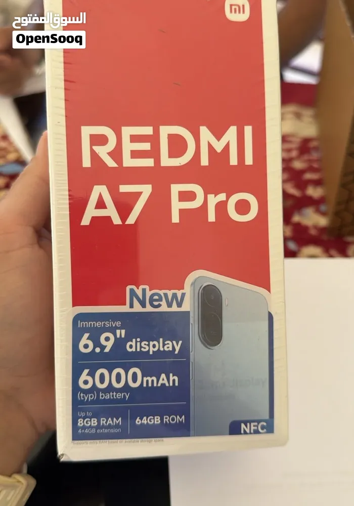 موبايل ⁦⁦REDMI⁩⁩ ⁦⁦A7⁩⁩ ⁦⁦PRO⁩⁩
